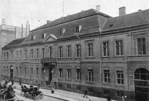 Mendelssohn Bartholdy family home at Leipzigerstrasse 3, Berlin